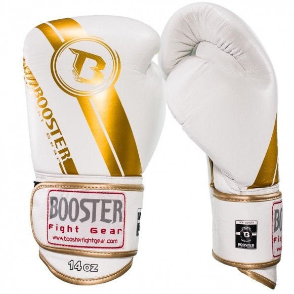 Booster Pro BGL 1 V3 wit/goud (kick)bokshandschoenen