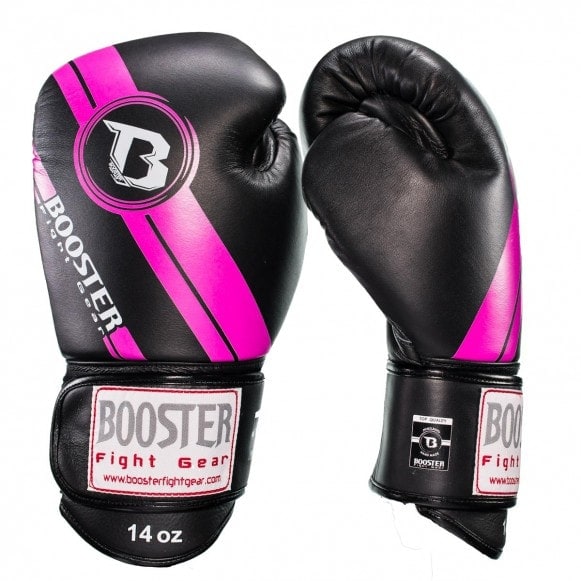 Booster Pro BGL 1 V3 zwart-roze (kick)bokshandschoenen