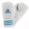Adidas power 200 dames (kick)bokshandschoenen wit/blauw