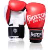 Boxeur des rues impact logo (kick)bokshandschoenen rood