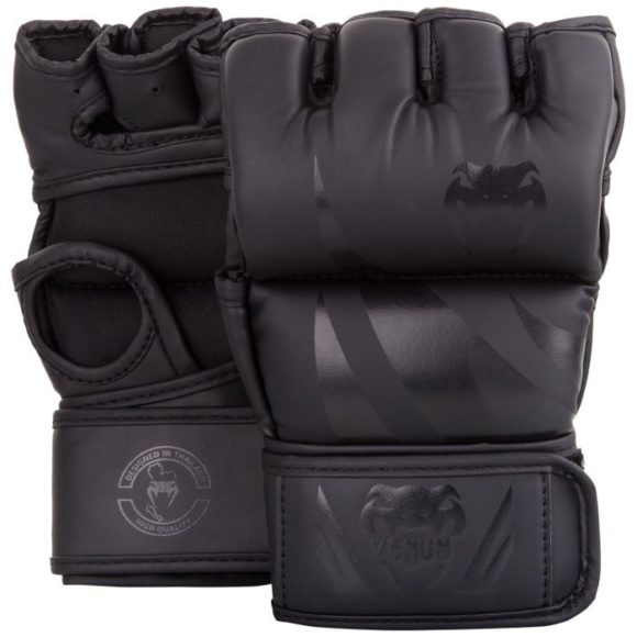 Zwarte mma handschoenen Venum Challenger.