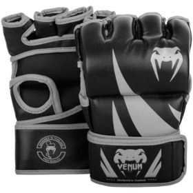 Zwart grijze mma handschoenen van Venum Challenger.