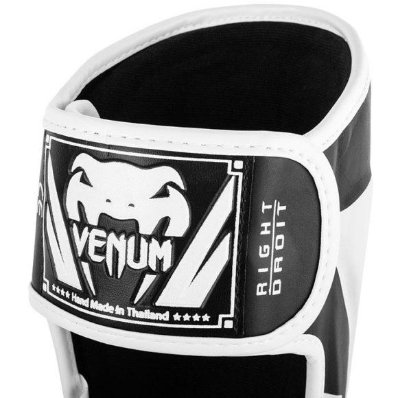 Venum Elite scheenbeschermers zwart wit 3