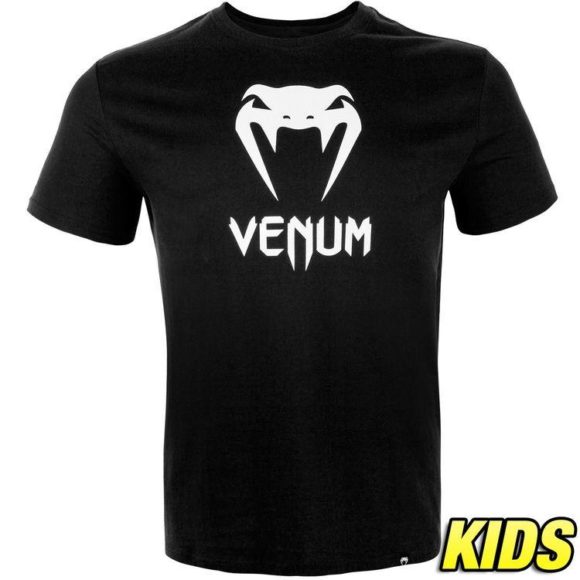 Zwart t-shirt voor kids van Venum classic.