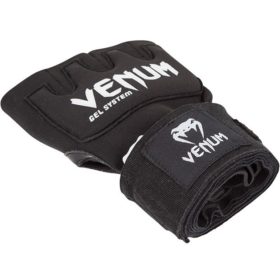 Venum kontact gel glove wraps zwart wit 5