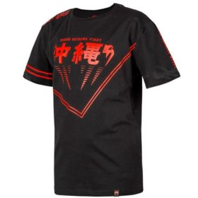 Venum okinawa 2.0 kids t shirt zwart rood 2
