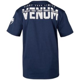 Venum signature kids t shirt blauw 3