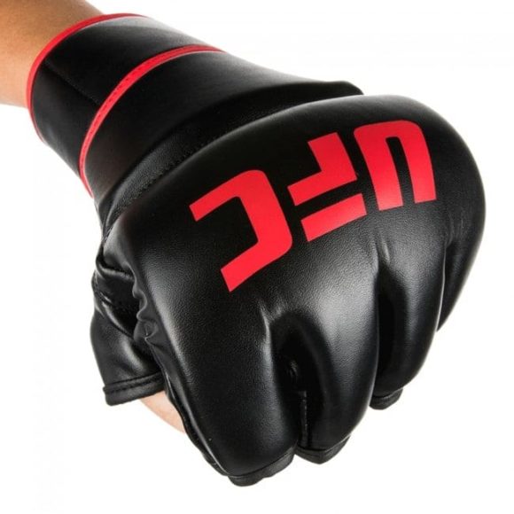 UFC contender mma grappling handschoenen met duim zwart 6oz 3