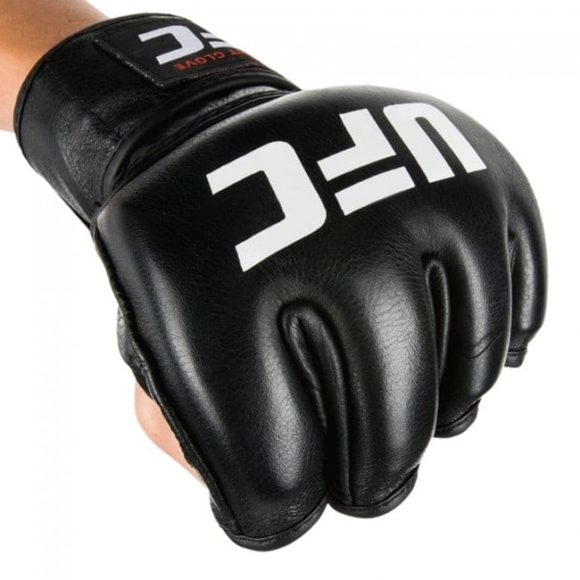 UFC official pro mma grappling handschoenen zwart 3