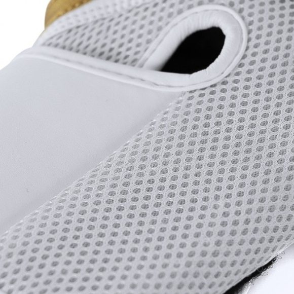 Adidas Speed 100 KickBokshandschoenen wit goud 4
