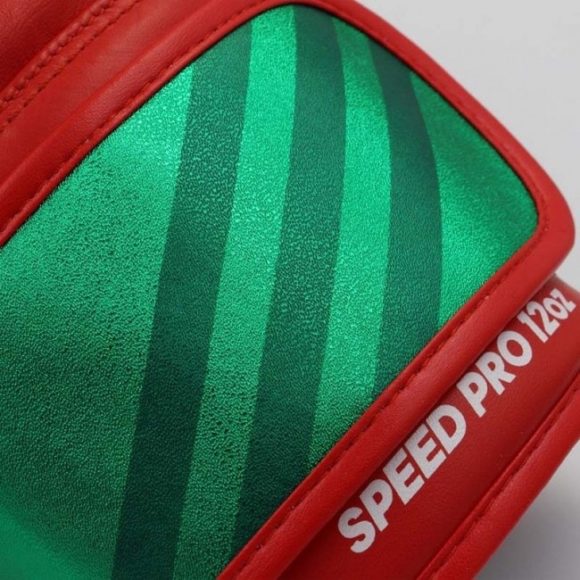 Adidas Speed Pro bokshandschoenen rood groen wit 3