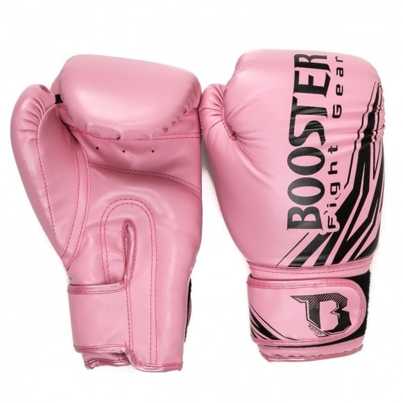 Roze kickbokshandschoenen van Booster, de BT champion.