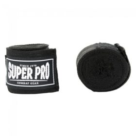 Zwarte bandages van Super Pro.