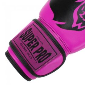 Super Pro Combat Gear Talent kickbokshandschoenen roze zwart 3