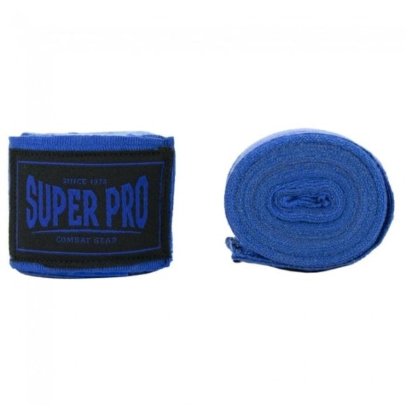 Blauwe bandages van Super Pro.