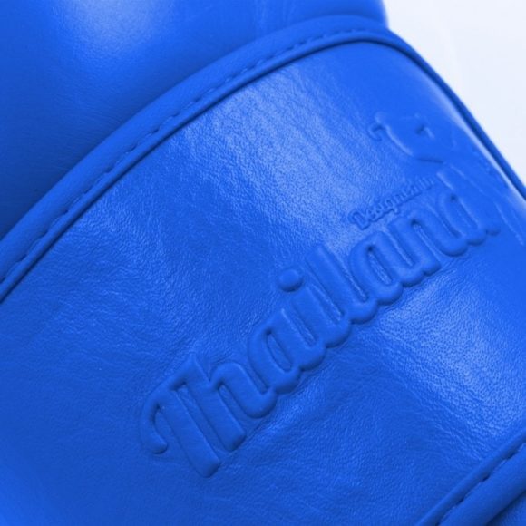 Adidas muay thai kickbokshandschoenen blauw wit 5
