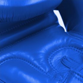 Adidas muay thai kickbokshandschoenen blauw wit 6