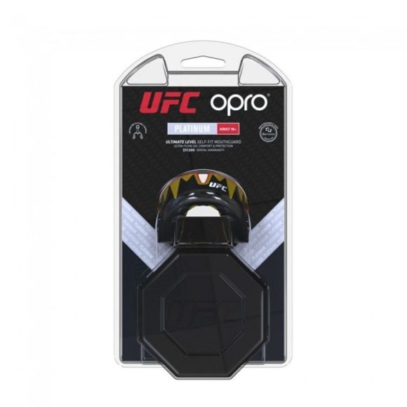 UFC Gebitsbeschermer OPRO Fangz Rood Zwart Goud Senior 4