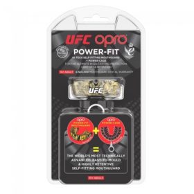 UFC Gebitsbeschermer OPRO Power fit Zwart Goud 5