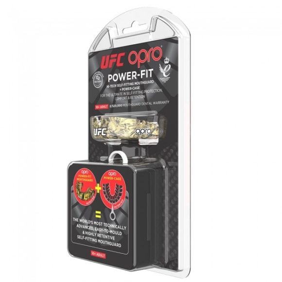 UFC Gebitsbeschermer OPRO Power fit Zwart Goud 6