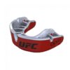 Rood zilveren gebitsbeschermer /bitje van UFC en OPRO.
