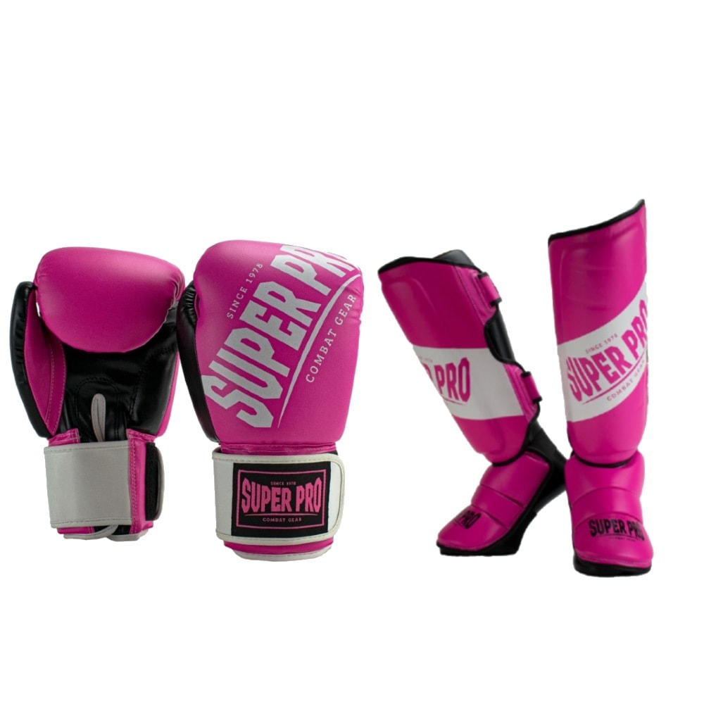 Scorch ondergeschikt Ik heb het erkend Super Pro Kickboks Set Rebel Roze kopen? | Fightplaza