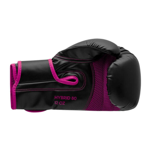 Adidas Hybrid 80 KickBokshandschoenen Zwart Roze 6