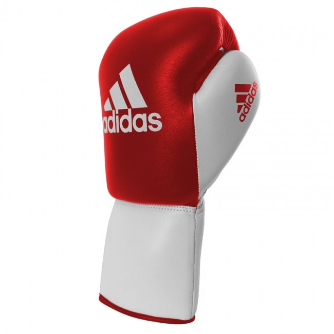 native Peave Klein Adidas Glory Professional Leren (Kick)Bokshandschoenen Rood-Wit 10 OZ  kopen? | Fightplaza