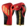 Adidas veter (kick)bokshandschoenen, de Speed Tily 750v Pro Fight.