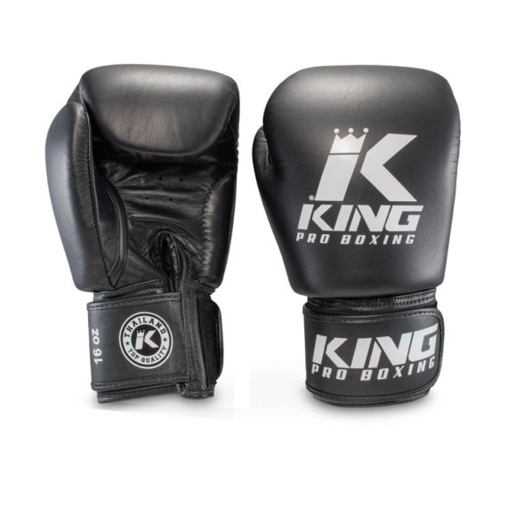 Zwarte (kick)bokshandschoenen van King, de kpb/bgvl 3 black.