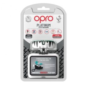 OPRO Gebitsbeschermer Fangz Self Fit Platinum Edition V2 Wit Mint Zwart Volwassenen 2