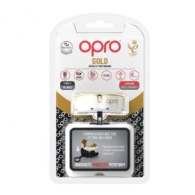 OPRO Gebitsbeschermer Self Fit Gold edition V2 Wit Goud Kinderen 2