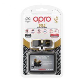 OPRO Gebitsbeschermer Self Fit Gold edition V2 Zwart Goud Volwassenen 2