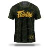Groen t-shirt van Fairtex, de FXB-TS.