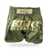 Groen goud vechtsport broekje van King, de bt x7.