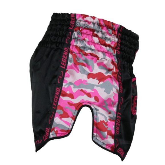 Legend Sports Dames Kickboks broekje Camo roze Trendy 4