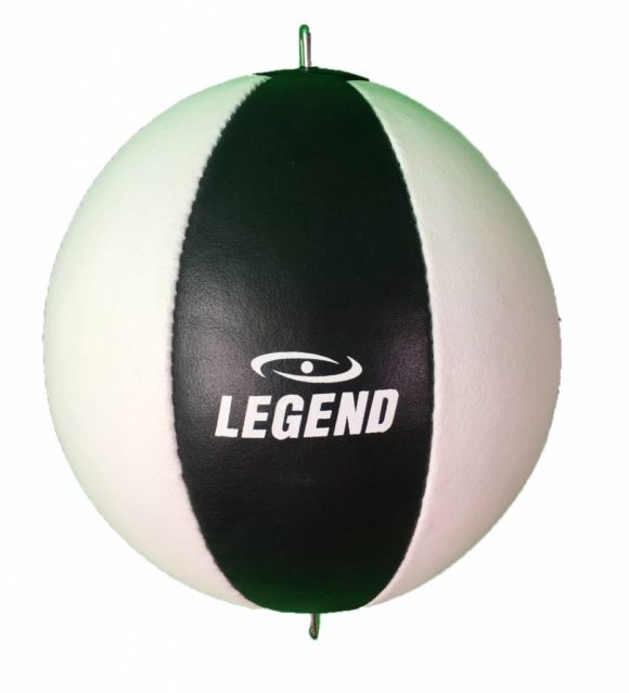 Zwart witte double end ball van Legend Sports.
