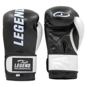 Zwarte bokshandschoenen van Legend Sports impact protect.