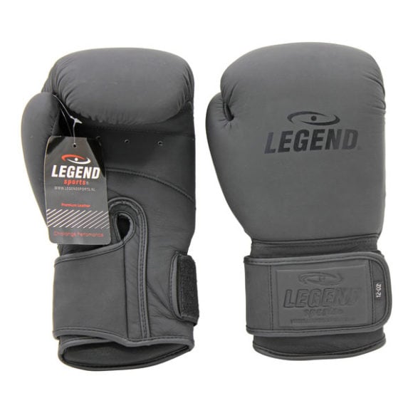 Leren power bokshandschoenen van Legend Sports, voor dames en heren.
