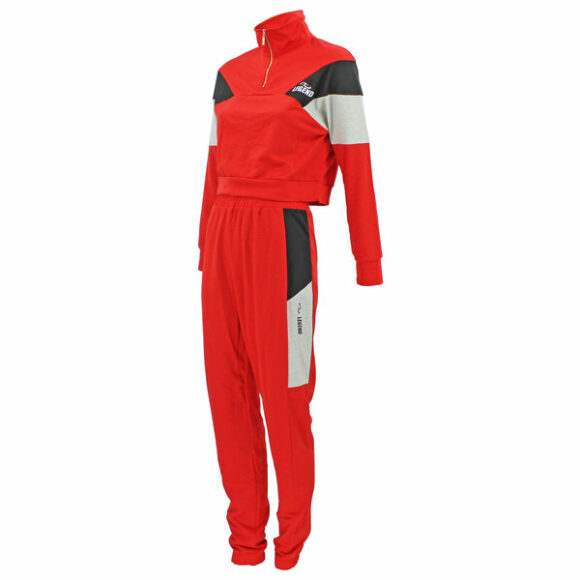 legend sports dames lifestyle suit red 4