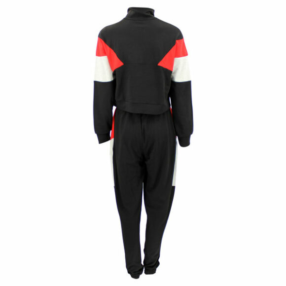 legend sports dames lifestyle suit red black 5