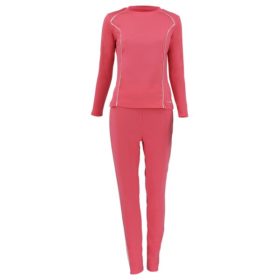 Een roze dames sweatsuit / joggingpak van Legend Sports.