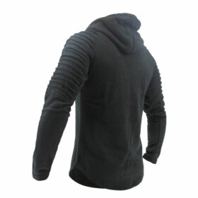 legend sports hoodie rib sleeve black 6
