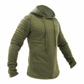 legend sports hoodie rib sleeve green 6