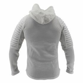 legend sports hoodie rib sleeve white 2