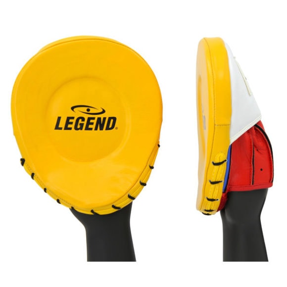 legend sports hyper speed stootkussen geel leer 1
