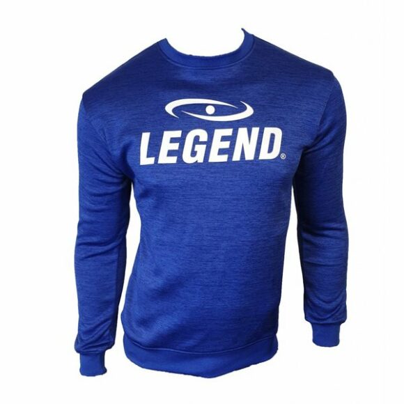 legend sports sweater kids volwassenen blauw slimf