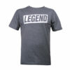 Grijs t-shirt van Legend Sports voor kinderen en volwassenen.