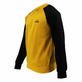 legend sports trui sweater dames heren geel fleece 1