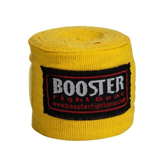 Gele boksbandages voor volwassenen van Booster.